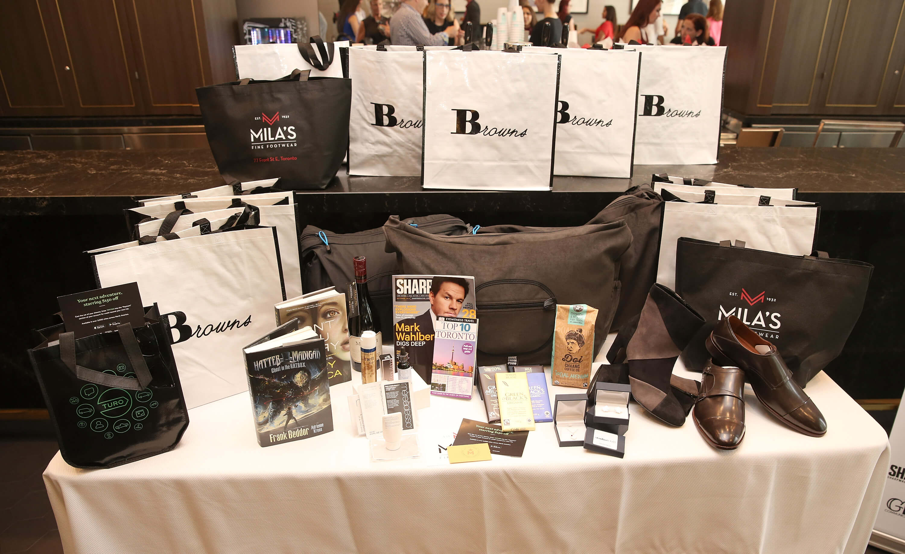 How much a TIFF 2016 celebrity gift bag is worth