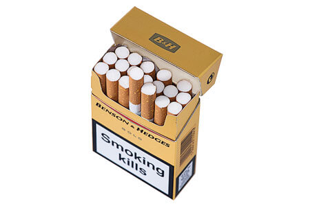 Benson & Hedges cigarettes (one carton) 