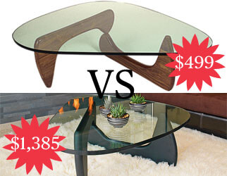 Excelent noguchi table knock off Knock Off Noguchi Style Coffee Table Moneysense