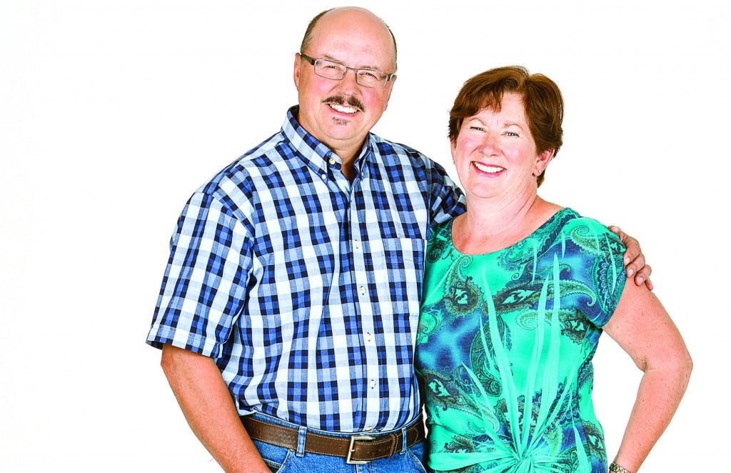 Edward and Penelope Arneson of Cochrane, Alta. (Photo by CHRIS BOLIN)