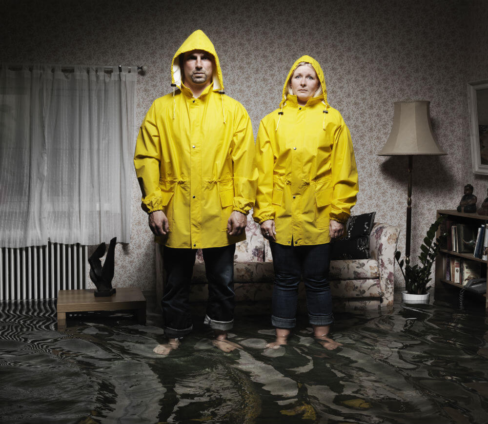 Keep in mind how much damage flooding and water will do when choosing the right flooring for your home. (Getty Images/Henrik Sorensen)