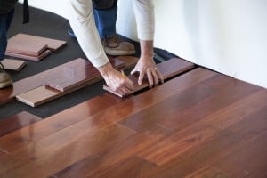 Engineered wood floor (Getty Images/slobo)