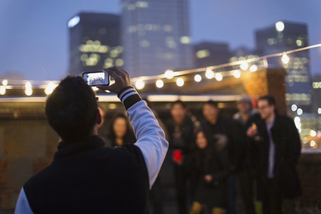 Rooftop party in downtown Edmonton (Getty Images/Hero Images)