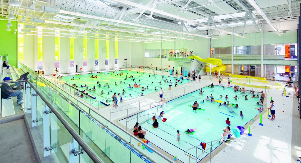 A modern community centre offers the chance to splash around in No. 5-ranked Cornell, Markham