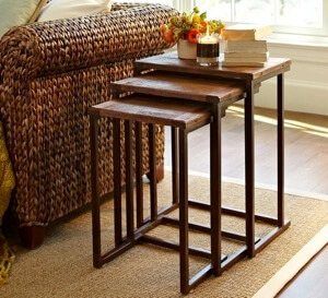 Pottery Barn nesting tables