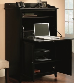 Sauder desk - open