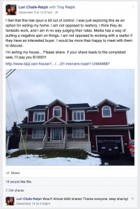 Would you sell your home on Facebook?