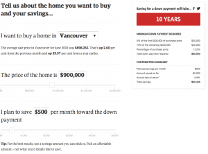 Apps and online calculators for homebuyers
