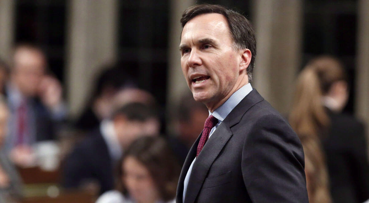 The Trudeau government's group of economic advisers will release a new set of recommendations today that could help shape the upcoming federal budget. Finance Minister Bill Morneau stands during Question Period in the House of Commons in Ottawa, Wednesday, February 1, 2017. THE CANADIAN PRESS/Fred Chartrand