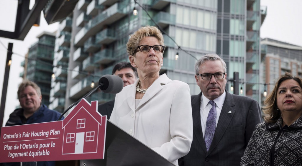 Wynne lays out new housing measures to cool GTA market