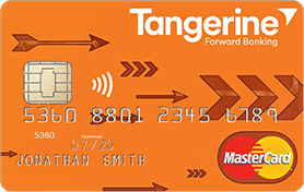 tangerine money back credit card