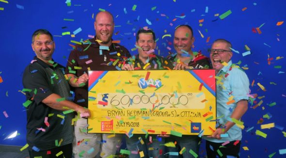 Winning $60-million–on Friday the 13th