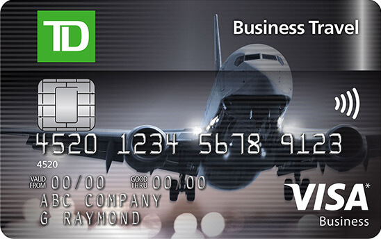 td business travel visa rewards