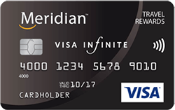 Meridian Visa Infinite Cash Back Card