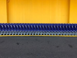 Store front of a Walmart location