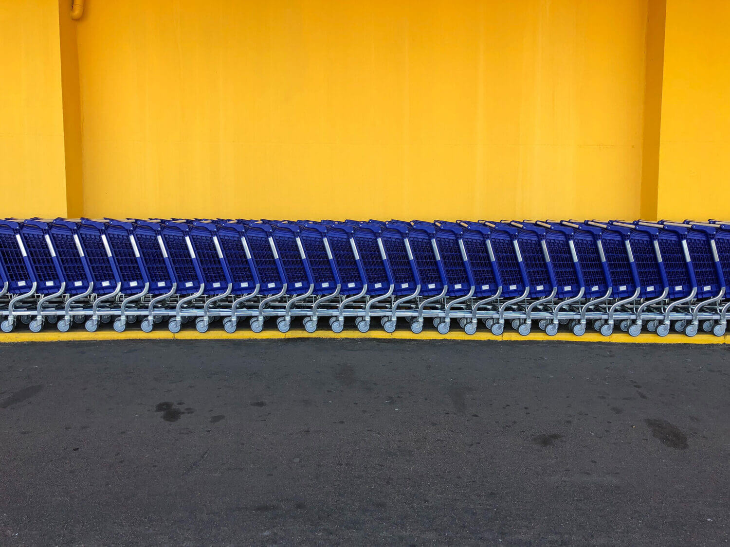 Store front of a Walmart location