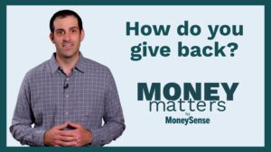 money matters how do you give back