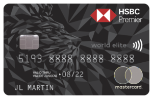 Image of the HSBC Premier World Elite Mastercard