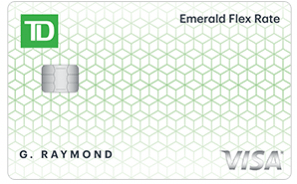 TD Emerald Flex rate Visa