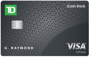 TD Cash Back Visa Infinite Card