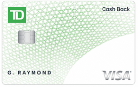 TD Cash Back Visa Card