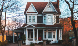 A rural home purchased at a five-year fixed mortgage rate