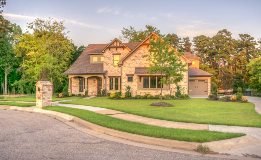 A detached home for sale in a quiet neighbourhood