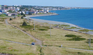 An aerial view of Halifax