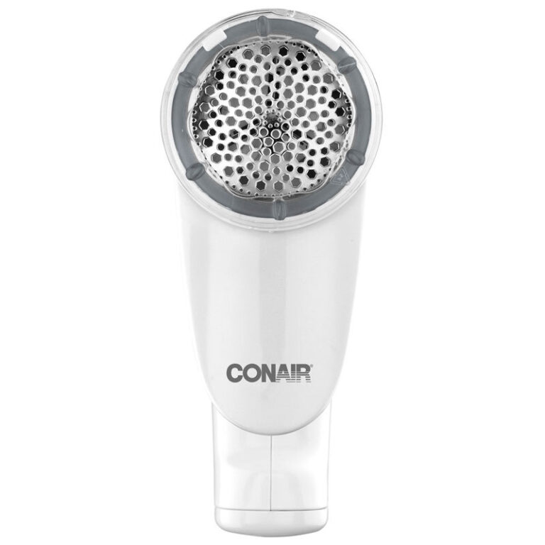 Plastic fabric shaving device with Conair logo