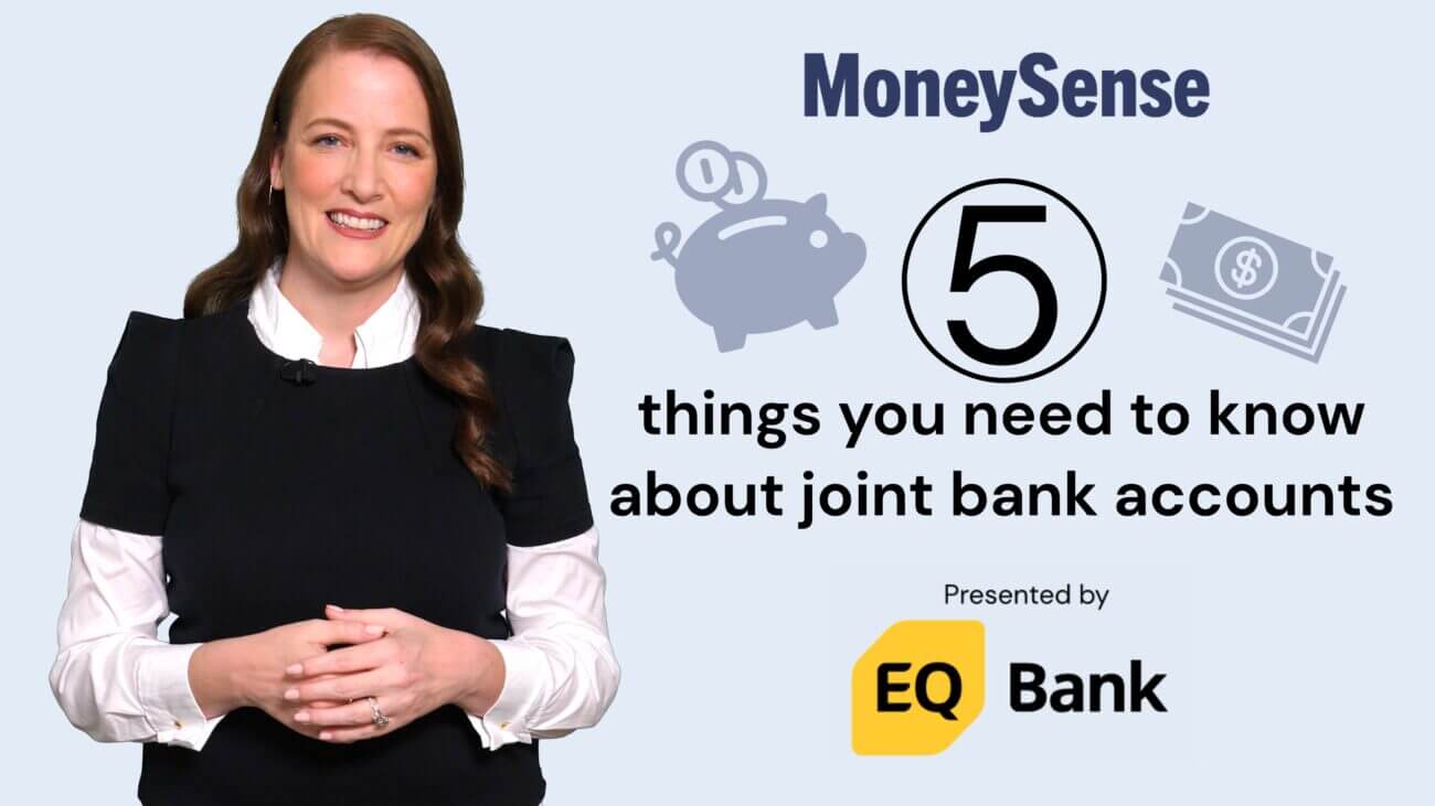 Links to video "Five things you need to know about joint bank accounts"