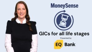 Links to video "GICs for all life stages"