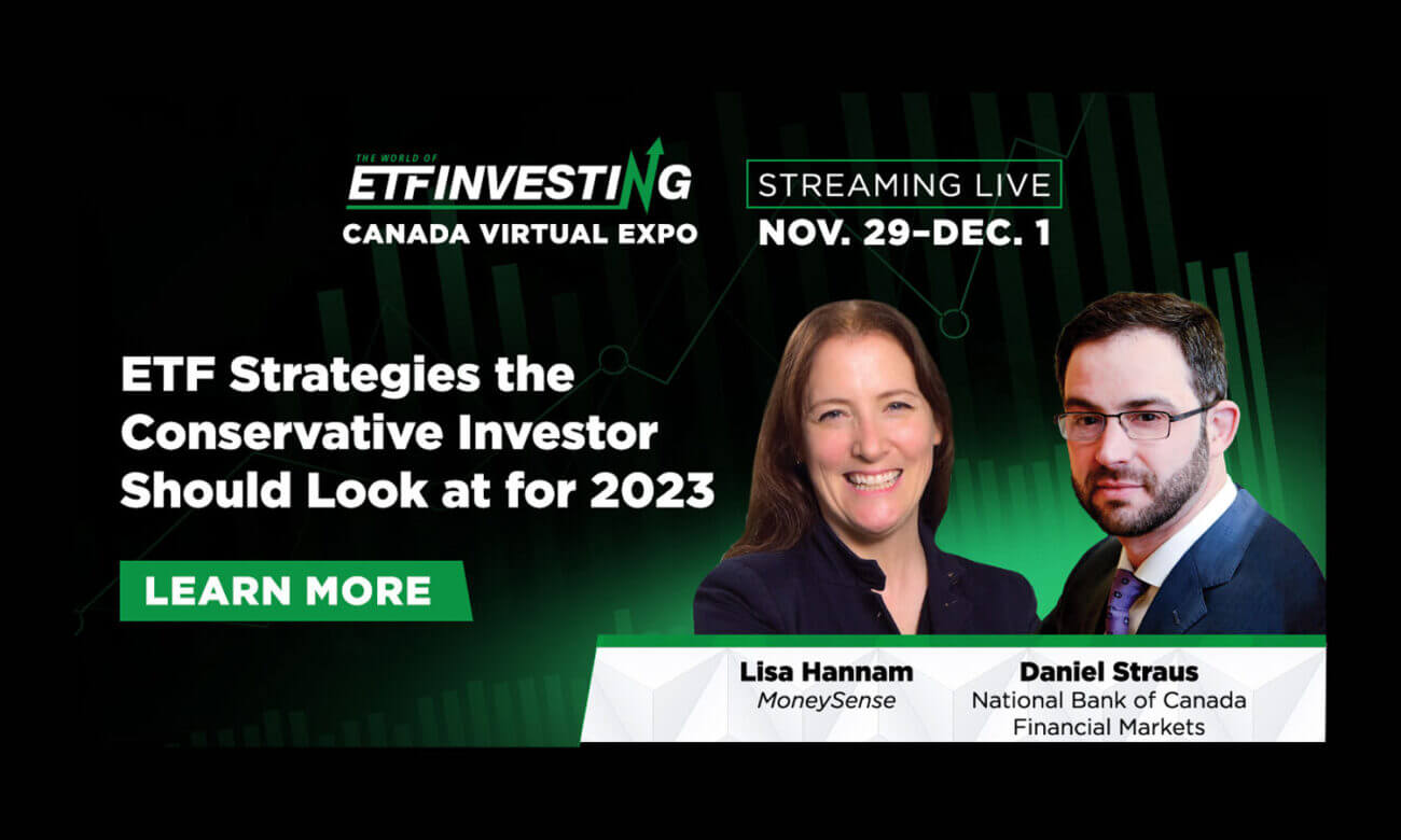 MoneySense on the MoneyShow: ETF Methods The Conservative Investor Ought to Look At For 2023