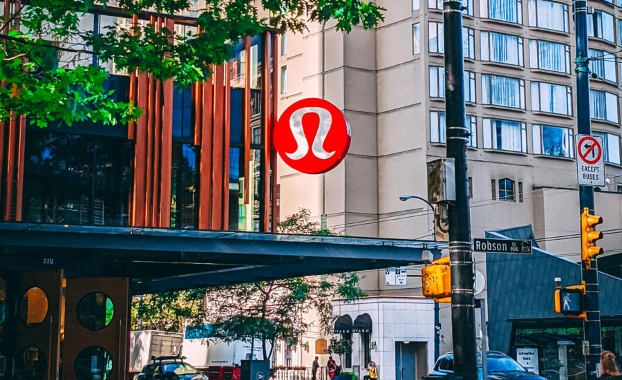 A Lululemon store front, as part of this week’s "Making sense of the markets this week" roundup.