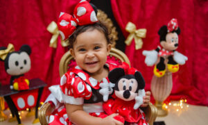 Little girl decked out in Disney gear, as we talk about , Disney dividends, the misleading math of regaining losses and active management at CPPIB andthe big Canadian telco reports.