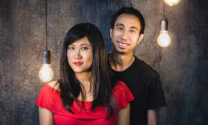 Portrait of Bryce Leung and Kristy Shen