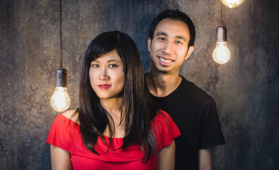 Portrait of Bryce Leung and Kristy Shen