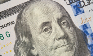 Benjamin Franklin on a $100 bill, not looking impressed on our first topic: debt ceiling