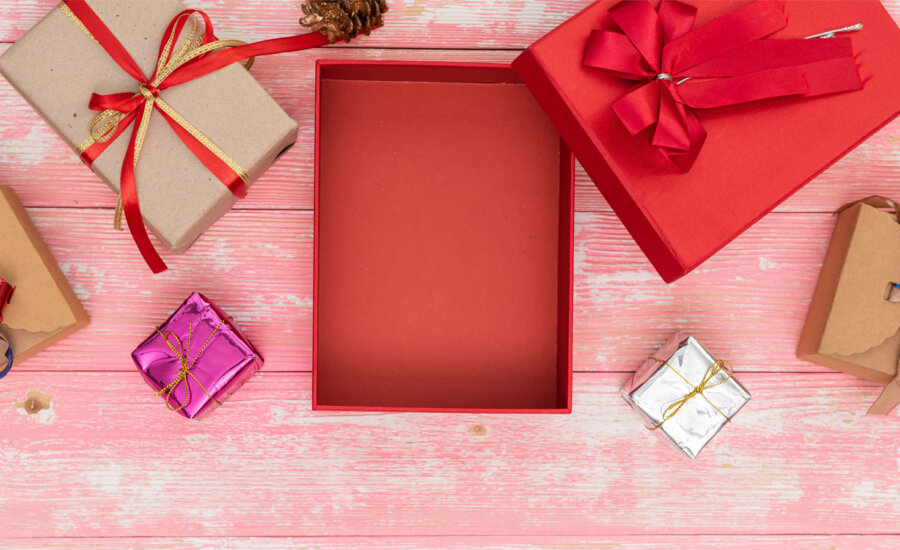 An empty box: How to tell friends and family you're doing no gifts this year