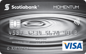 Scotia Momentum No-Fee VISA Card