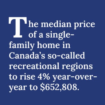 Links to: "Why vacation home prices are rising in Canada—despite a market slowdown"