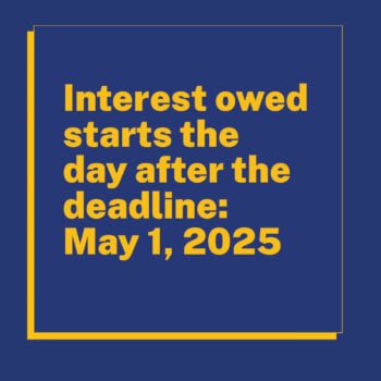 Links to: "Your 2024 income tax return guide"