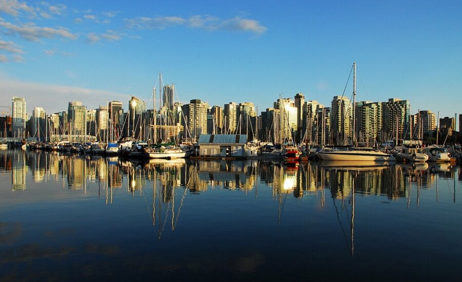 Vancouver skyline