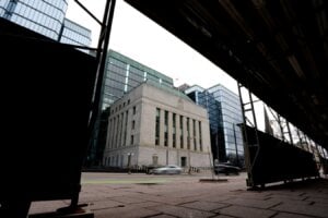 The Bank of Canada is seen in Ottawa, on Wednesday, April 16, 2025.