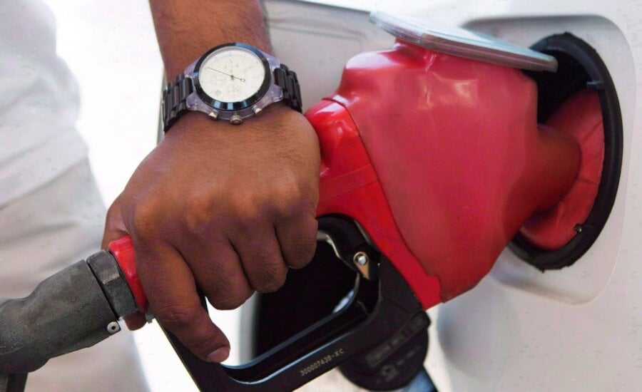 Statistics Canada released June inflation figures on Tuesday. A person pumps fuel in Toronto, on Wednesday, September 12, 2012.