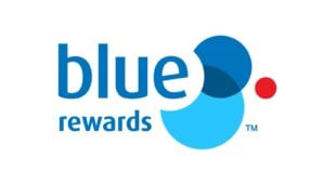 BMO Financial Group has announced it will replace Air Miles with a new loyalty rewards program called Blue Rewards this summer. The logo of Blue Rewards is shown in this handout image.