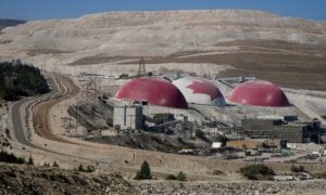 Teck Resources' Highland Valley Copper Mine is seen near Logan Lake, B.C., on Thursday, Sept. 11, 2025.