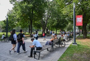 McGill university campus in Montreal, Thursday, September 19, 2024.