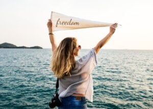 Woman holiday journey travel relaxation