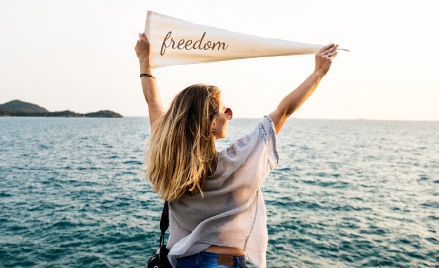 Woman holiday journey travel relaxation